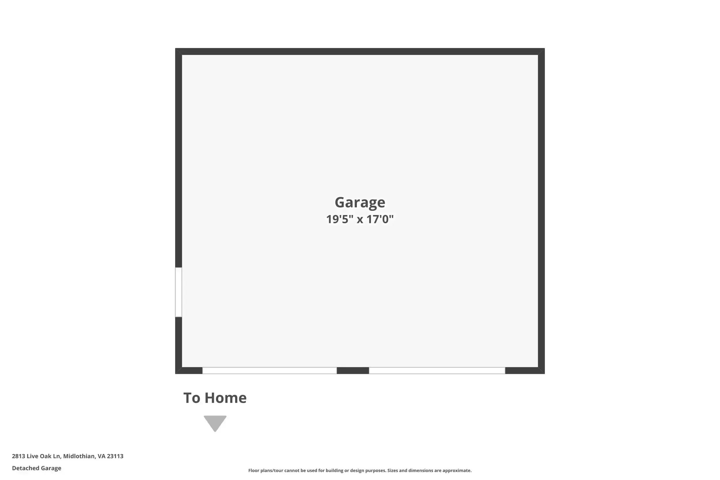 Garage Main Floor Plan
